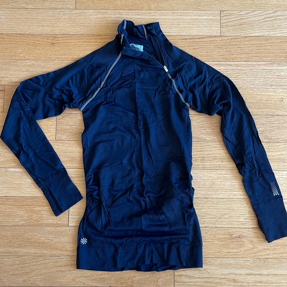 Athleta long sleeve quarter zip
